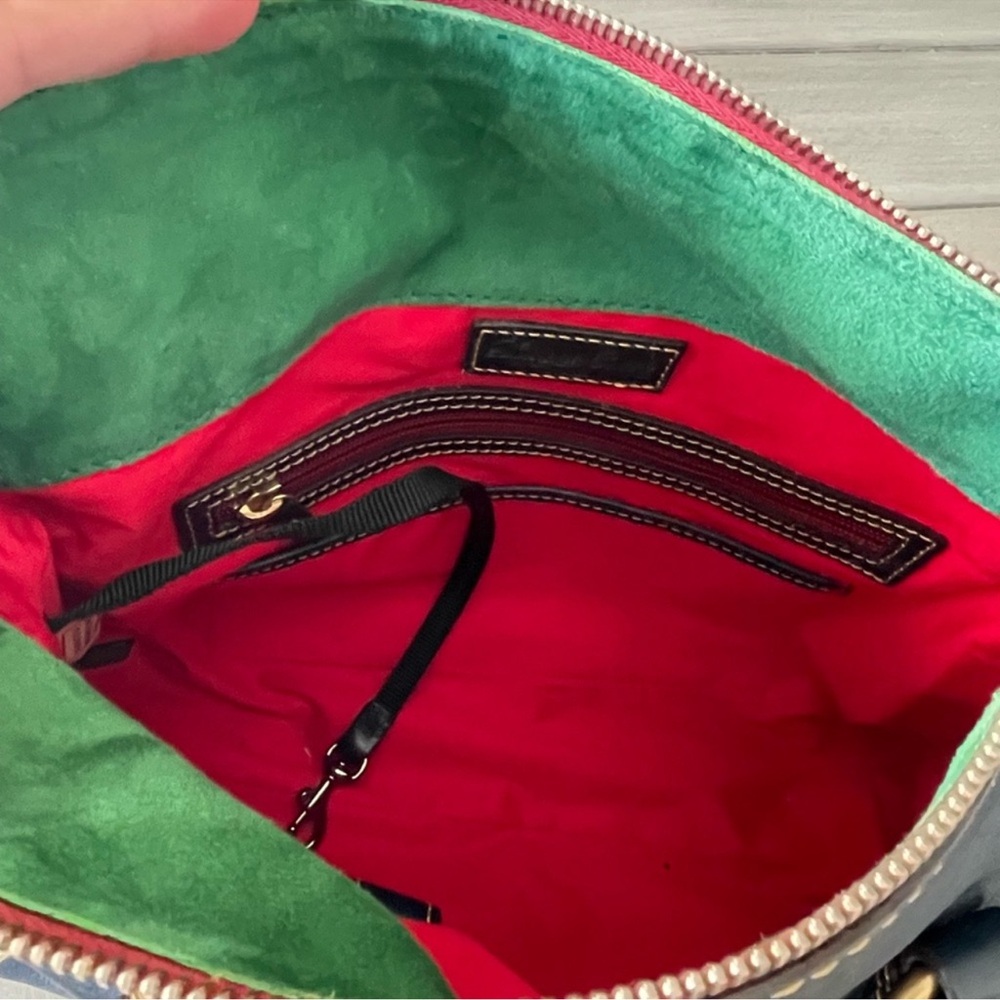 Dooney & Bourke Navy Blue Florentine Satchel (Mini) - Picture 15 of 16